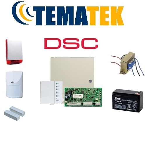 DSC PC1616 GELİŞMİŞ ALARM SETİ 1 YIL TEMATEK ALARM İZLEME MERKEZİ HEDİYELİ